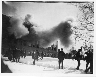 Chemistry Building Fire, October 20, 1916