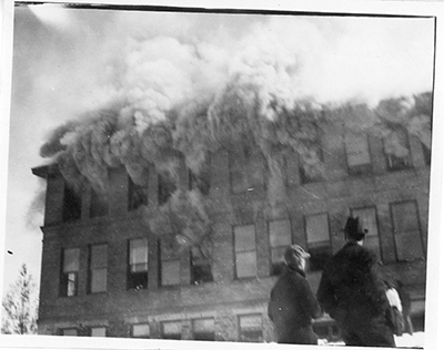 Chemistry Building Fire, October 20, 1916