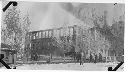 Chemistry Building Fire, October 20, 1916