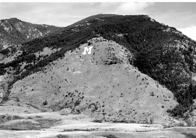 The "M" on Mount Baldy