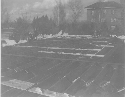 Danforth Chapel under construction
