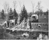 Danforth Chapel under construction