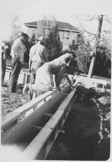 Danforth Chapel under construction