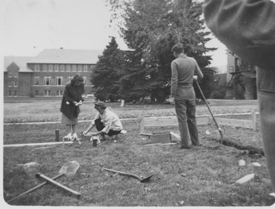 Danforth Chapel under construction