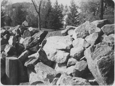 Danforth Chapel under construction