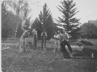 Danforth Chapel under construction