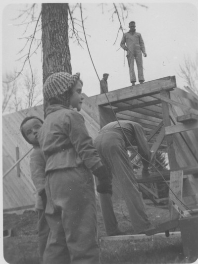 Danforth Chapel under construction