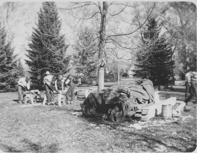 Danforth Chapel under construction