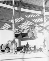 Brick Breeden Fieldhouse Under Construction