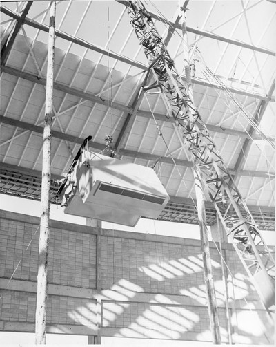 Brick Breeden Fieldhouse Under Construction