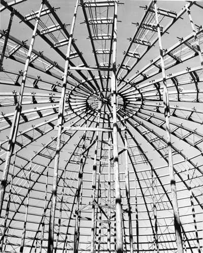 Brick Breeden Fieldhouse Under Construction