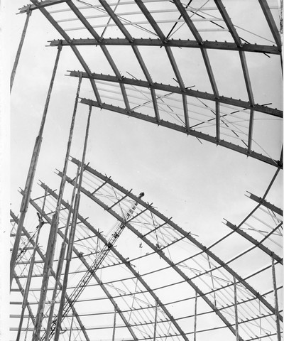 Brick Breeden Fieldhouse Under Construction
