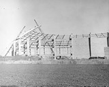 Brick Breeden Fieldhouse Under Construction