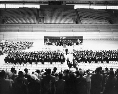 Graduation Ceremony at Brick Breeden Fieldhouse