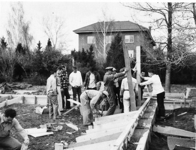 Danforth Chapel Under Construction
