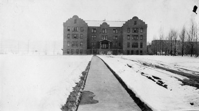 Hamilton Hall in the Winter