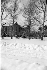 Hamilton Hall in the Winter