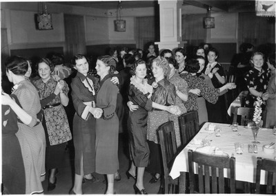 Hamilton Hall Women Students Dancing