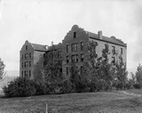 Hamilton Hall Surrounded by Trees