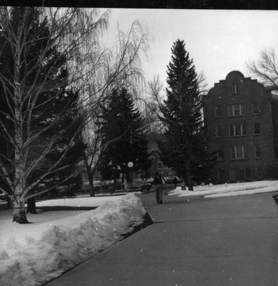 Hamilton Hall with Sidewalks