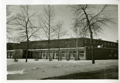 Hannon Hall in Winter