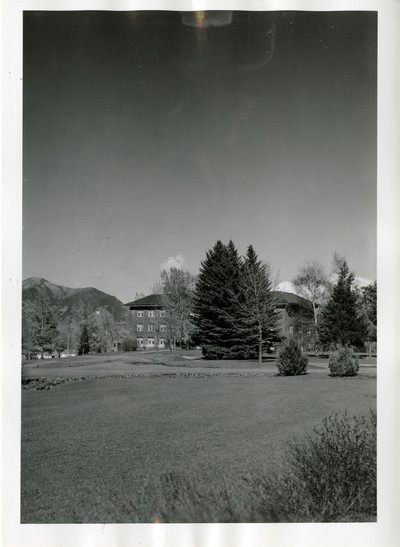 Herrick Hall with Bridger Range