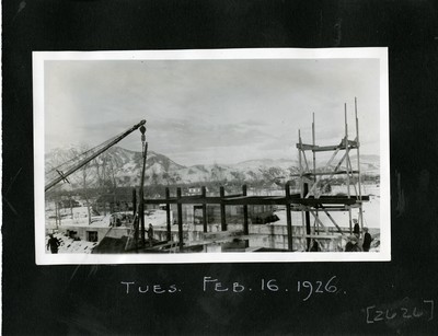 Herrick Hall Under Construction