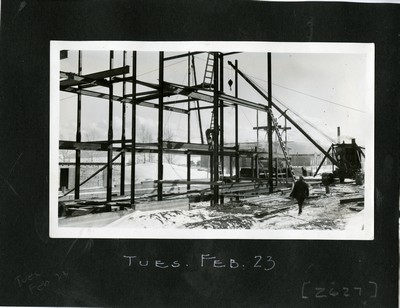 Herrick Hall Under Construction