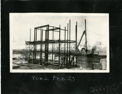 Herrick Hall Under Construction