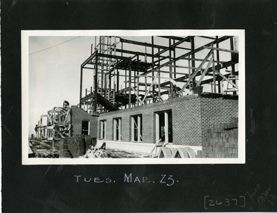 Herrick Hall Under Construction