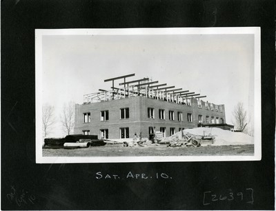 Herrick Hall Under Construction
