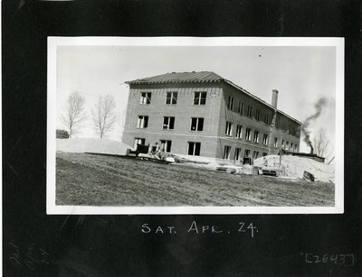 Herrick Hall Under Construction