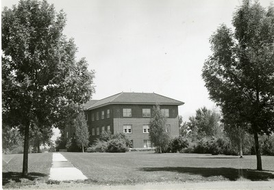 Herrick Hall Near Sidewalk
