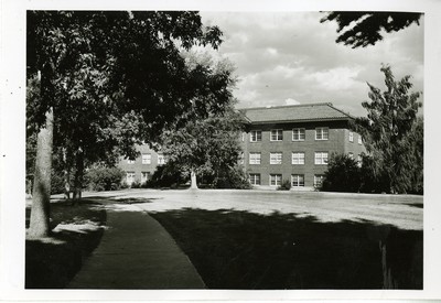 Herrick Hall Near Sidewalk