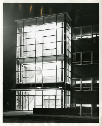 Reid Hall at Night