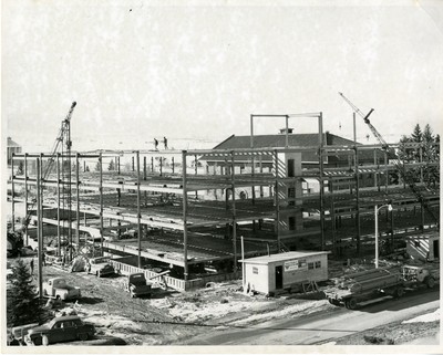 Reid Hall Under Construction