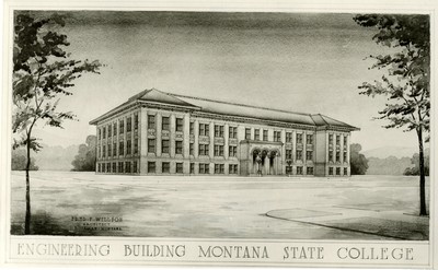 Roberts Hall Drawing