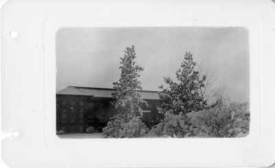 Roberts Hall in Winter