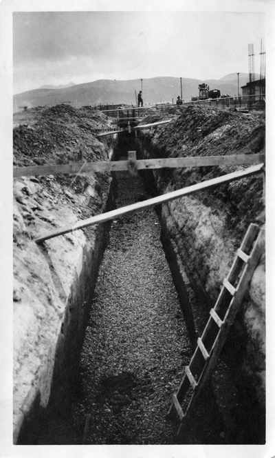 Roberts Hall Under Construction