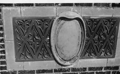 Roberts Hall Under Construction Postcard