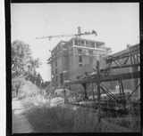 Leon Johnson Hall under Construction