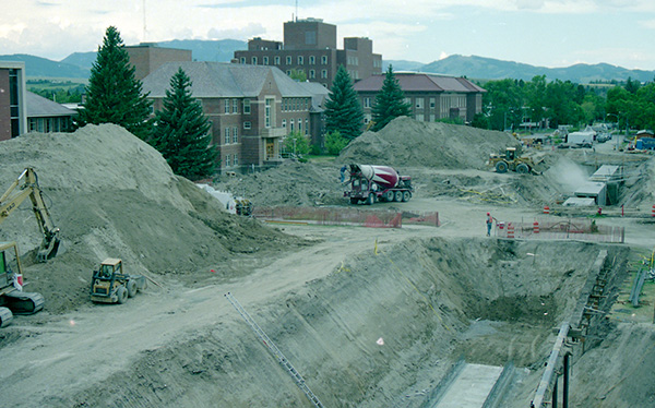 Centennial Mall Construction 2