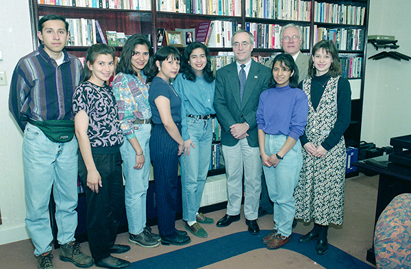 Mike Malone and International Students