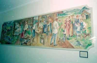 Lewis Hall Mural