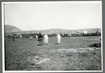 Faculty baseball game, 1909