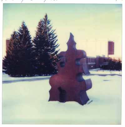Volkus Oriental Sculpture, west Garfield Mall, 1985