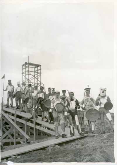 Group of Fang members at initiation, 1953