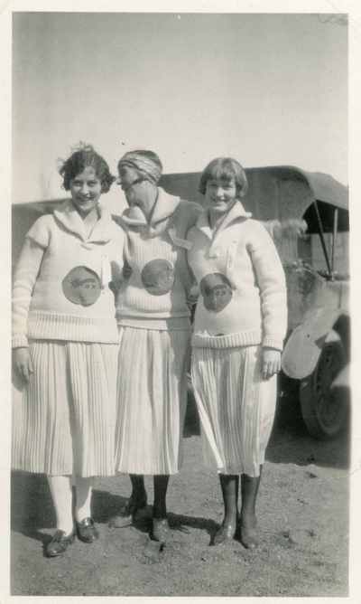 Members of the Chi Omega Spurs, 1924-1925
