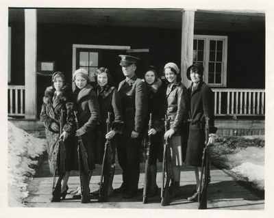 Rifle Team, Montana State College, 1931