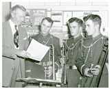 First Montana State College triplets, 1953